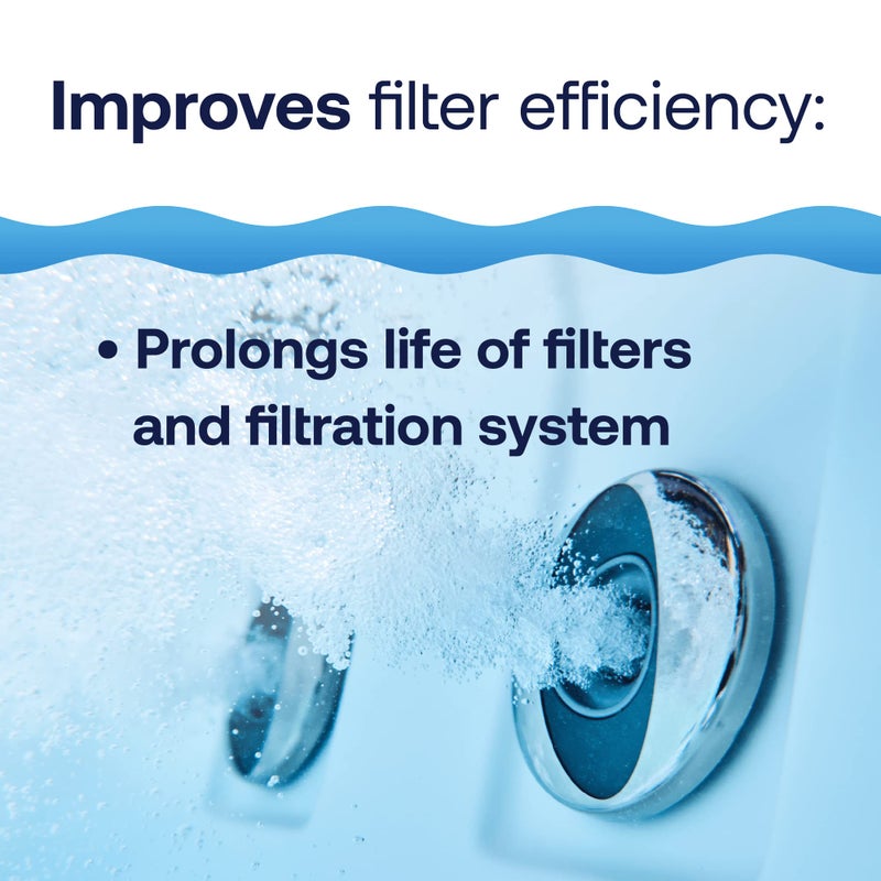 HTH Spa 86123 Filter Cleaner, Spa & Hot Tub Chemical Deep Cleans Filter, Extends Filter Life, 16 oz - Image 3